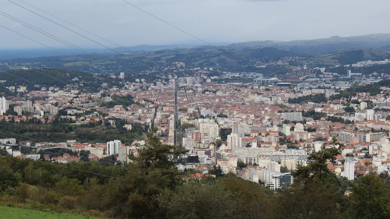 Vue de Saint-Étienne